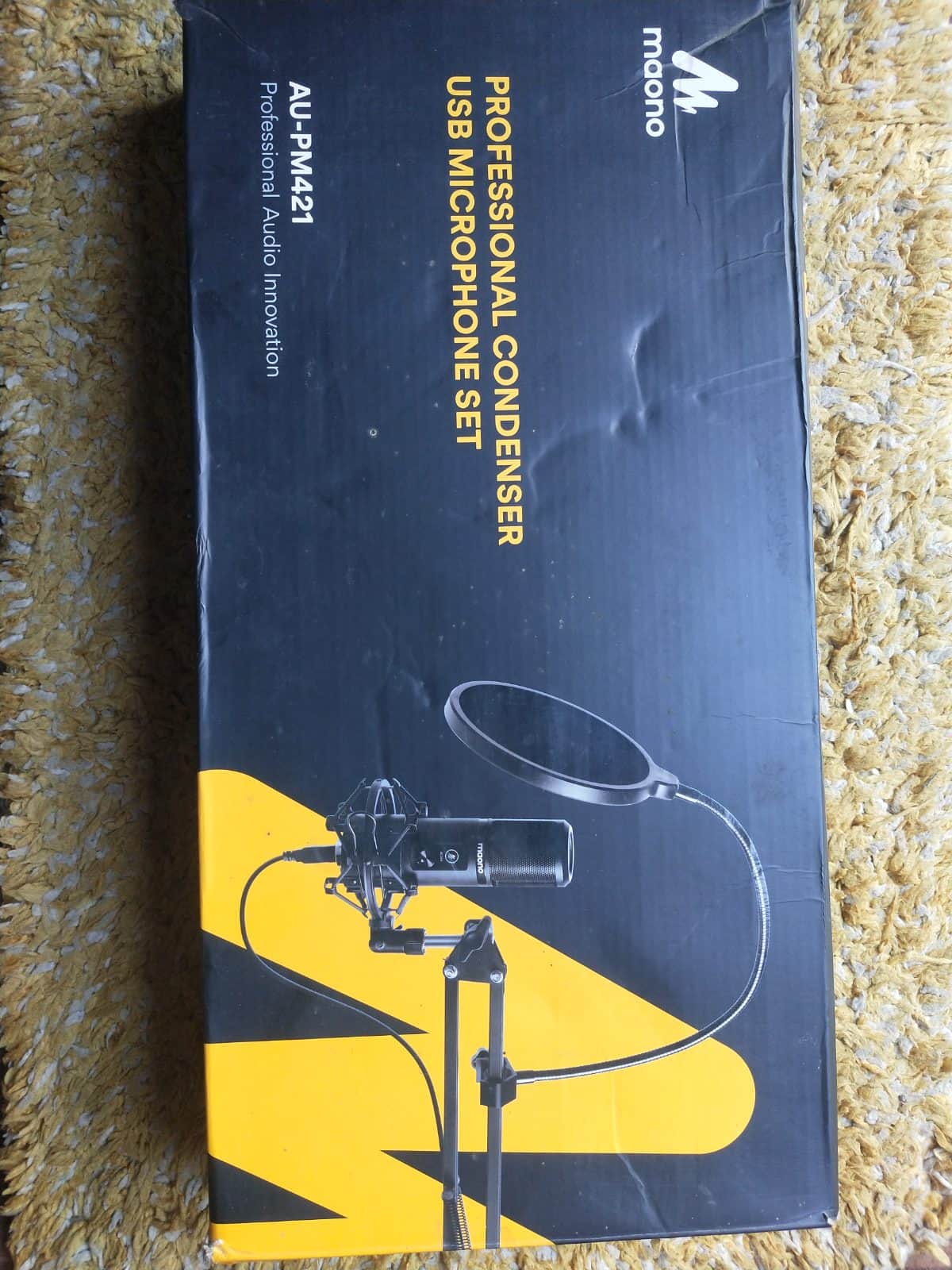 Professional Condenser USB Microphone Set