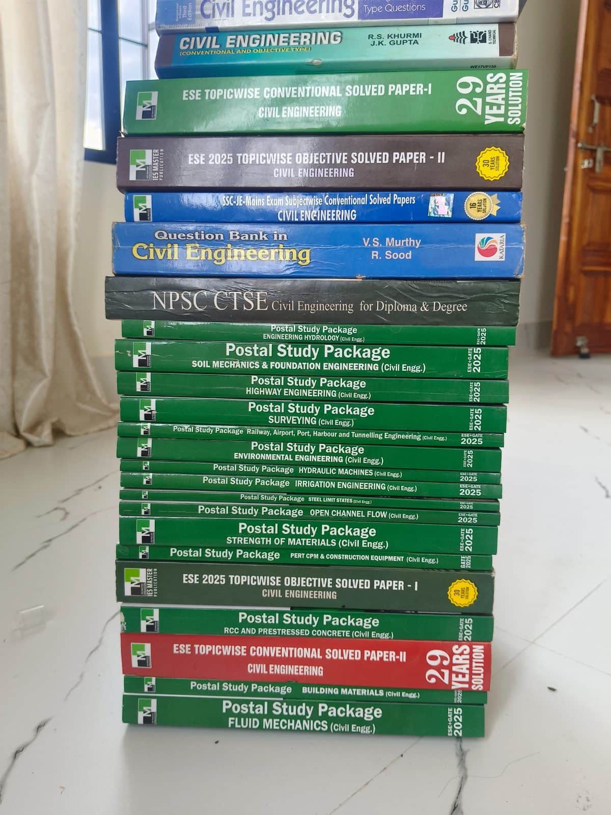 IES Civil Engineering postal package (2025 edition)